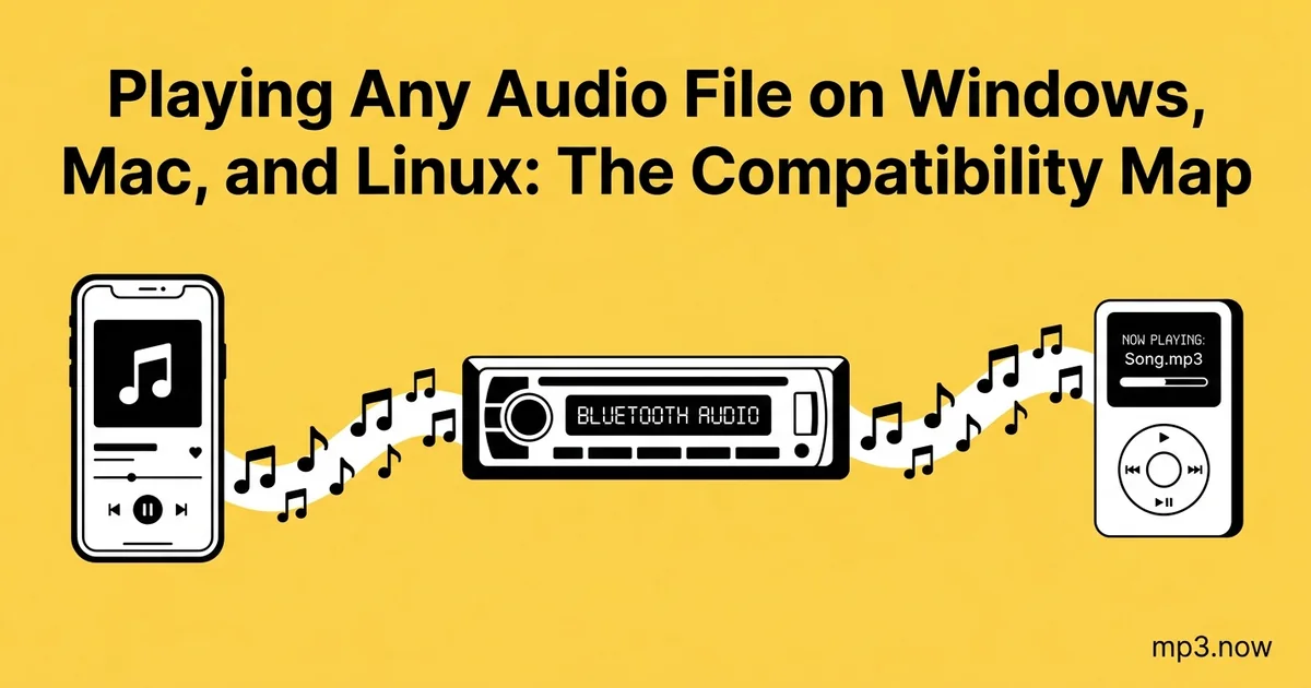 Playing Any Audio File on Windows, Mac, and Linux: The Compatibility Map