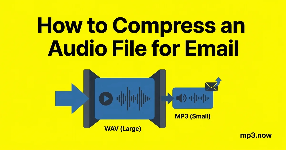 How to Compress an Audio File for Email