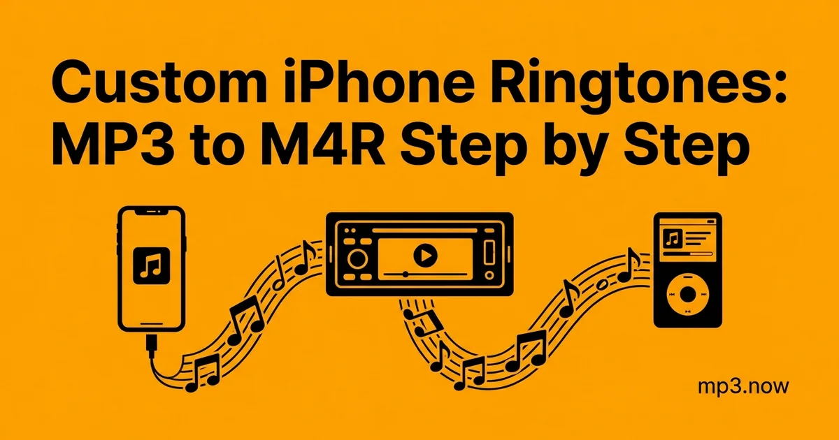 Custom iPhone Ringtones: MP3 to M4R Step by Step