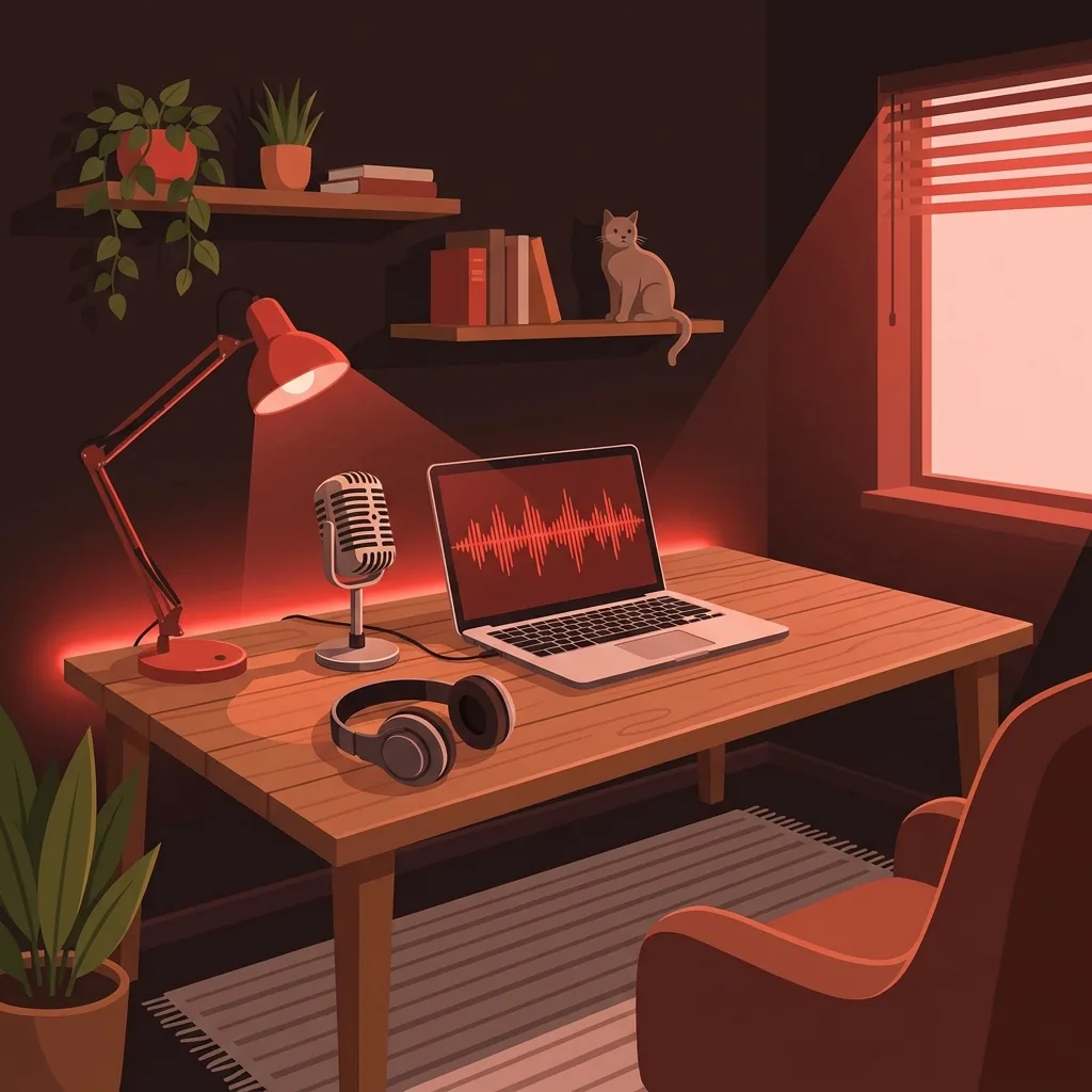 mp3.now illustration — audio format conversion concept