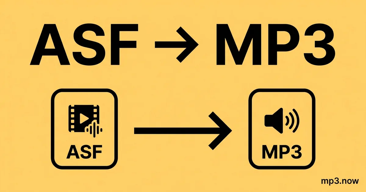 Convert ASF to MP3 Online Free