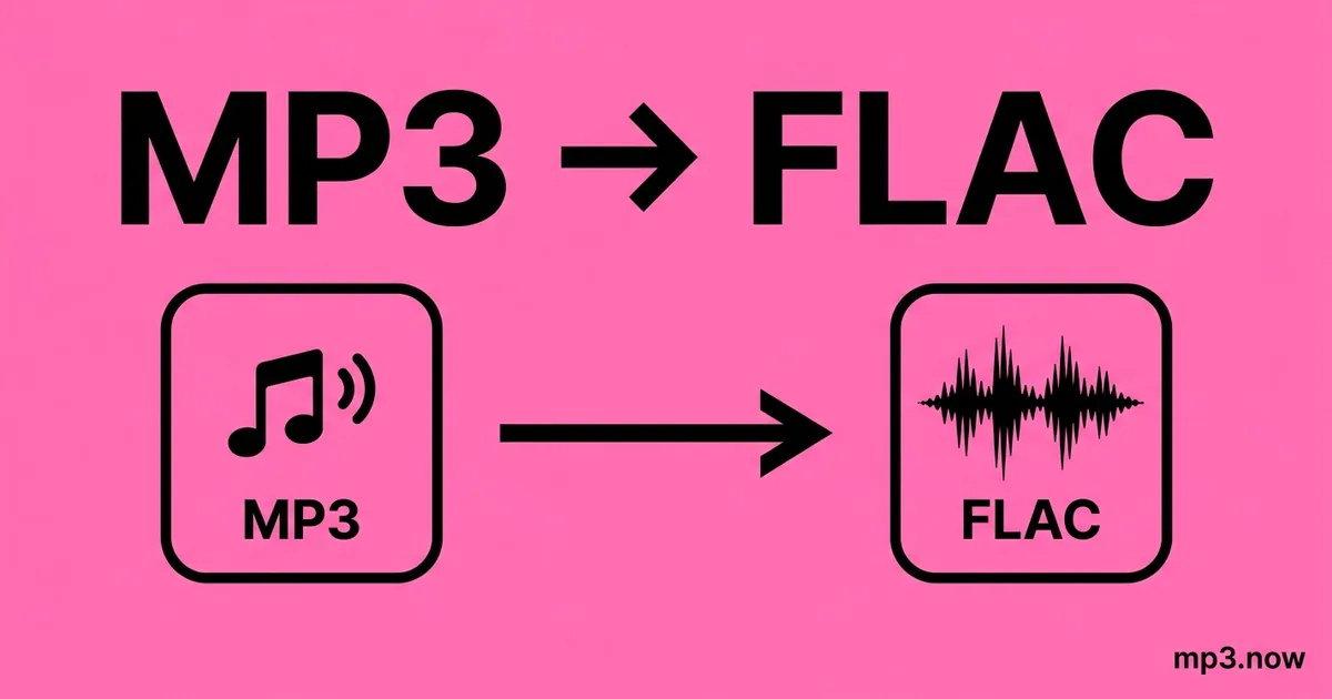 Convert MP3 to FLAC Online Free