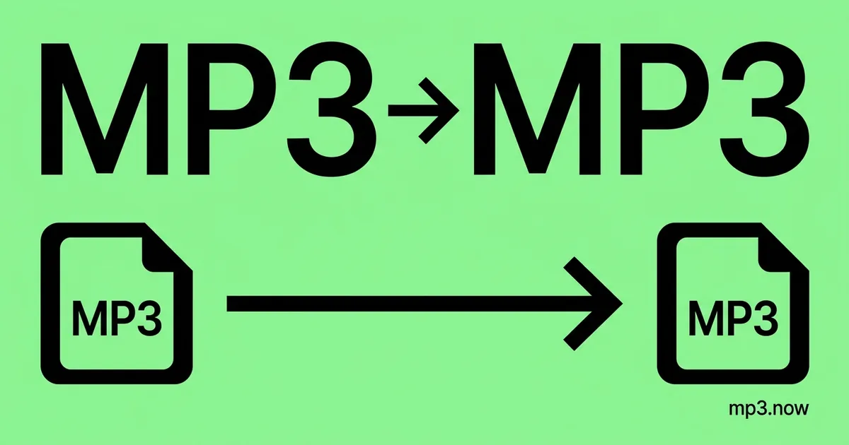 Convert Stereo MP3 to Mono Online Free