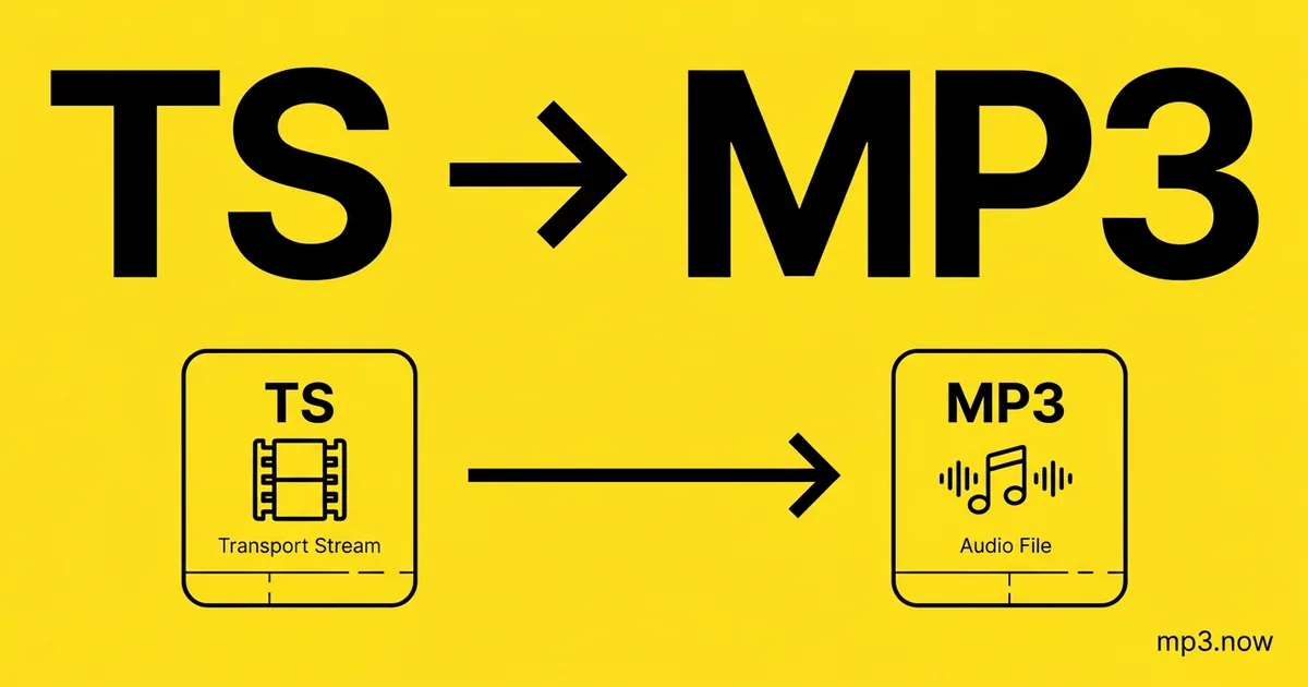 Convert TS to MP3 Online Free